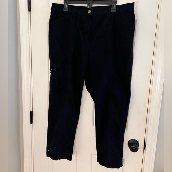Ruby Rd black cargo pants size 16W - Picture 1 of 7